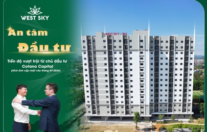 Chào đón những cư dân đầu tiên tại West Sky - Ecogarden